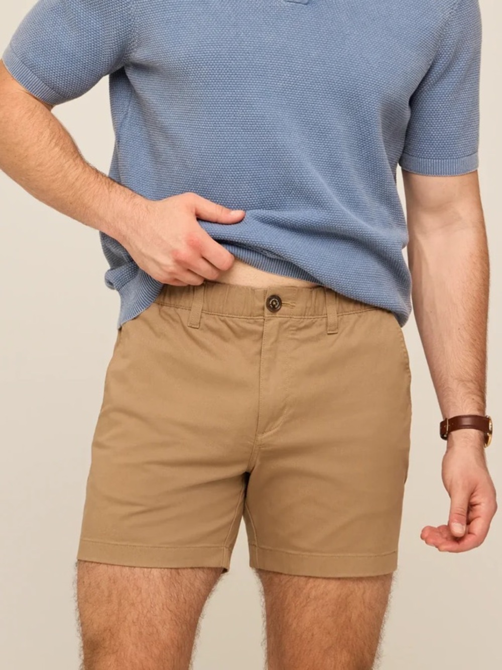Chubbies Original Stretch Shorts in Cinnamon Dust Large 4” inseam